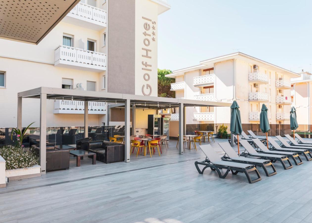 Hotel Golf ***S Bibione Bagian luar foto